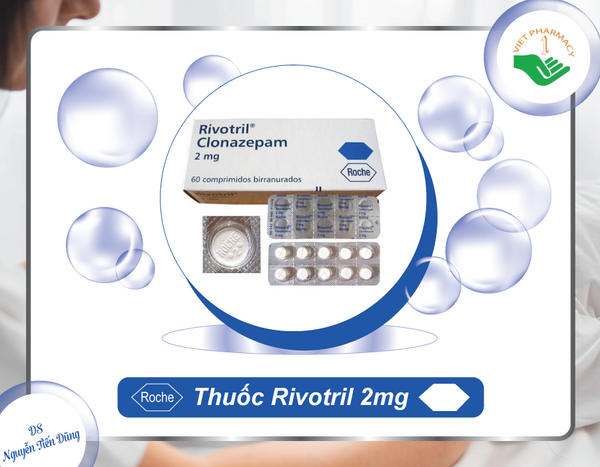 Hình ảnh thuốc Rivotril 2mg