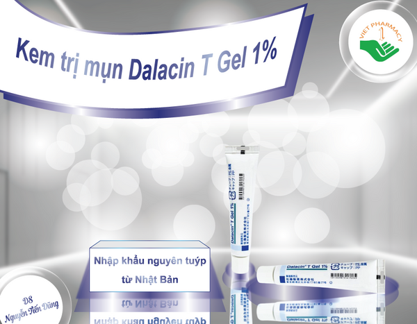  Hình ảnh sản phẩm Kem trị mụn Dalacin T Gel 1%