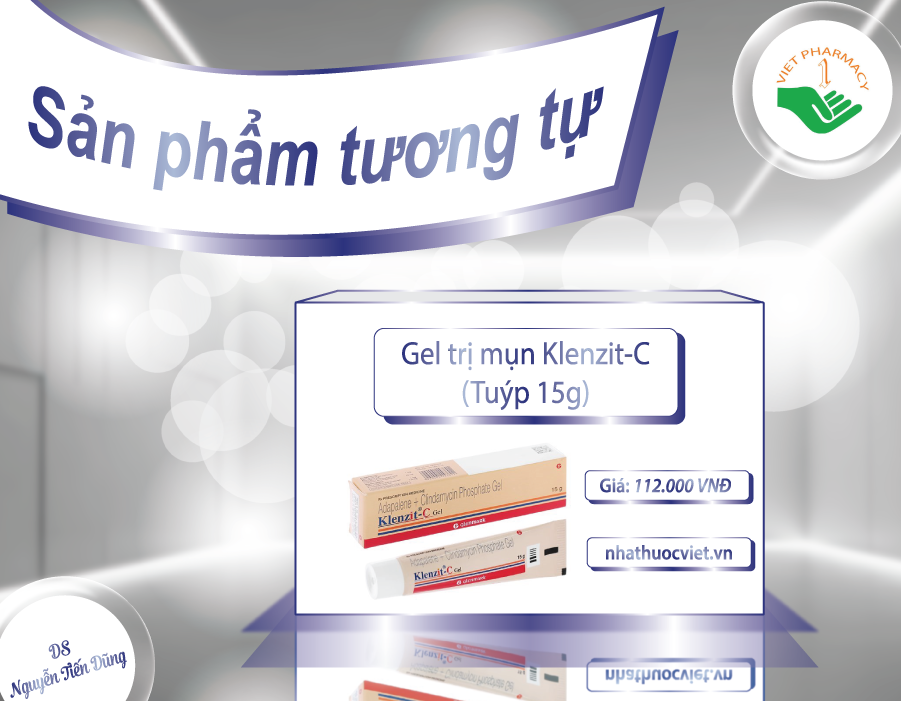  Sản phẩm Gel trị mụn Klenzit C