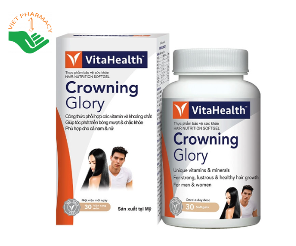 Thực phẩm chức năng VitaHealth Crowning Glory 30 viên