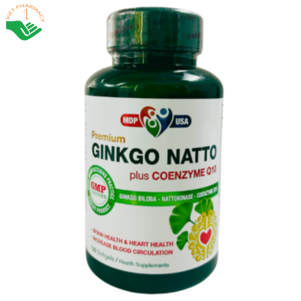 Viên uống Ginkgo Natto Plus Coenzyme Q10