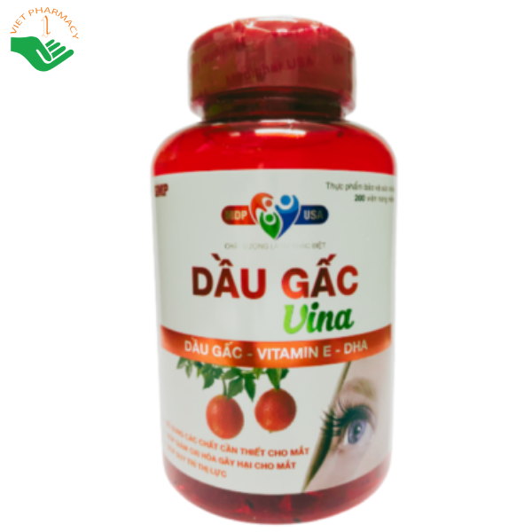 Dầu Gấc Vina- Softgels