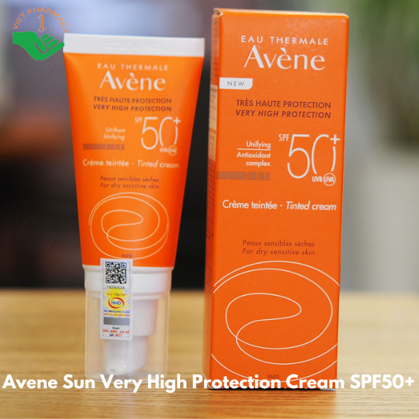 Avene Sun Very High Protection Cream SPF50+