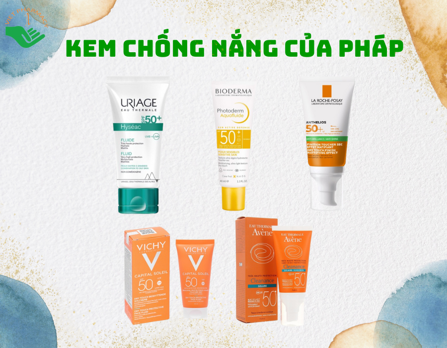 Top 5 kem chống nắng của Pháp được chuyên gia da liễu khuyên dùng