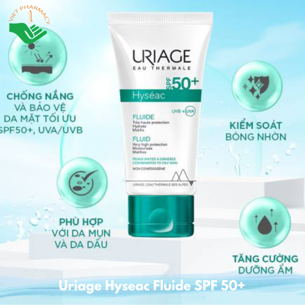 Uriage Hyseac Fluide SPF 50+