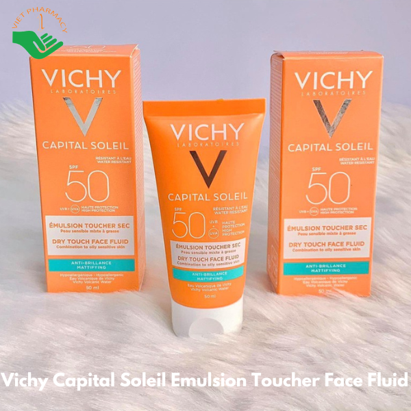 Vichy Capital Soleil Emulsion Toucher Face Fluid