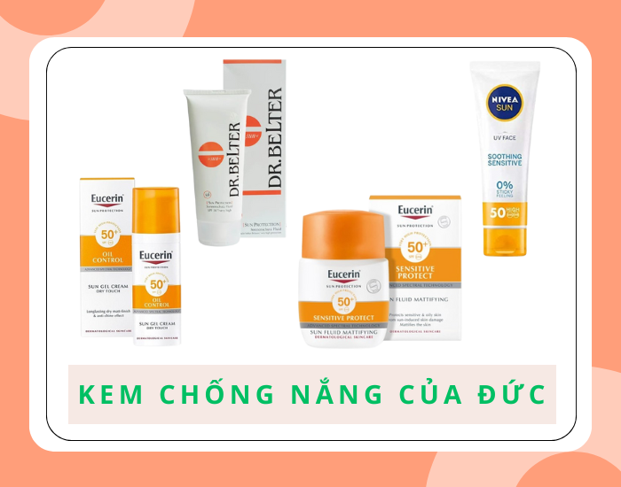 Top 4 loại kem chống nắng của Đức chất lượng cao