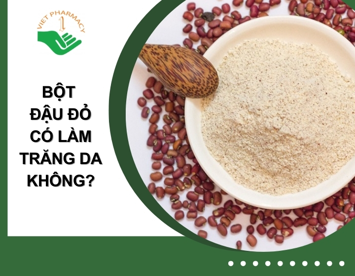 Bột đậu đỏ có làm trắng da không? Công thức trắng da từ bột đậu đỏ