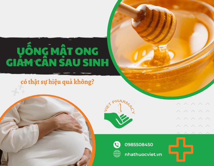 Uống mật ong giảm cân