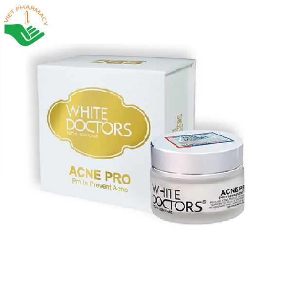 Kem hỗ trợ trị mụn White Doctors Acne pro