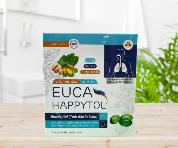 Viên tinh dầu Hd Happy Euca Happytool