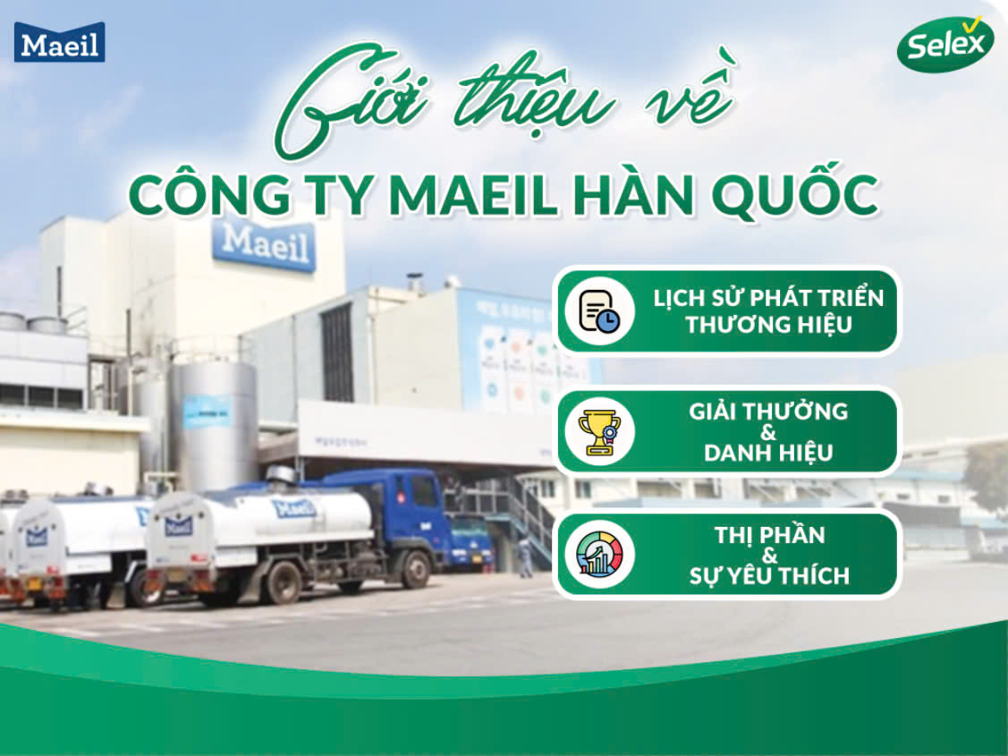 Tại sao sữa Maeil Hàn Quốc lọt TOP yêu thích 2023