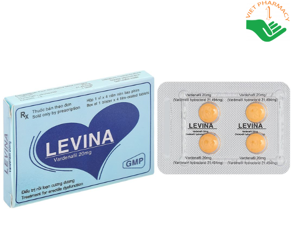 Thuốc điều trị cương dương Levina 20mg