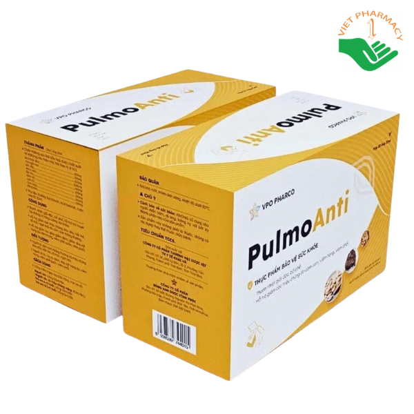 Thuốc giảm ho đờm, viêm phế quản PulmoAnti