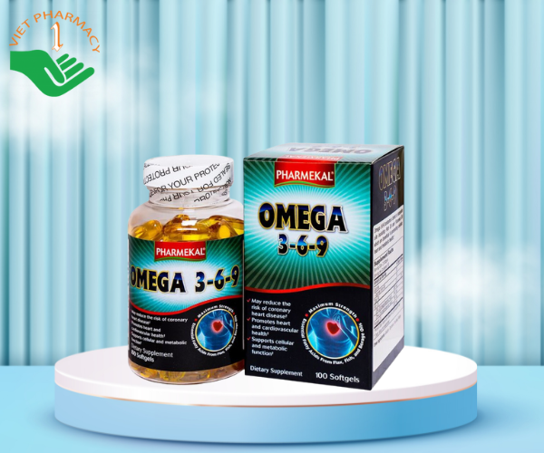 Viên uống dầu cá Pharmekal OMEGA 369