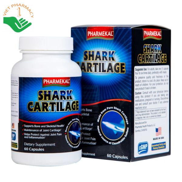 Viên sụn cá mập Pharmekal Shark Cartilage