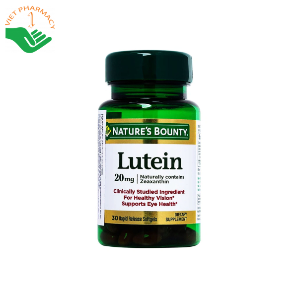 Viên uống tăng cường thị lực mắt Lutein 