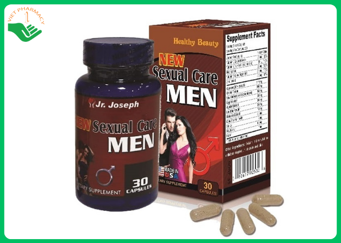 Viên uống chống xuất tinh sớm Healthy Beauty New Sexual Care Men