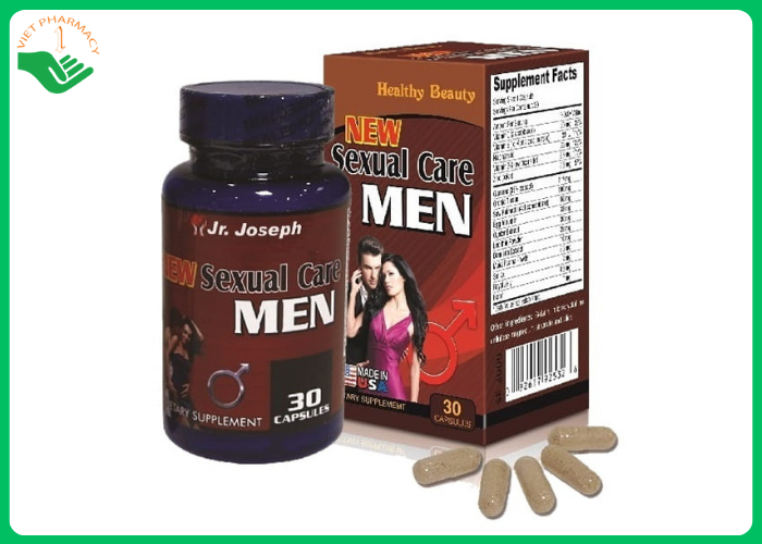 Viên uống chống xuất tinh sớm Healthy Beauty New Sexual Care Men