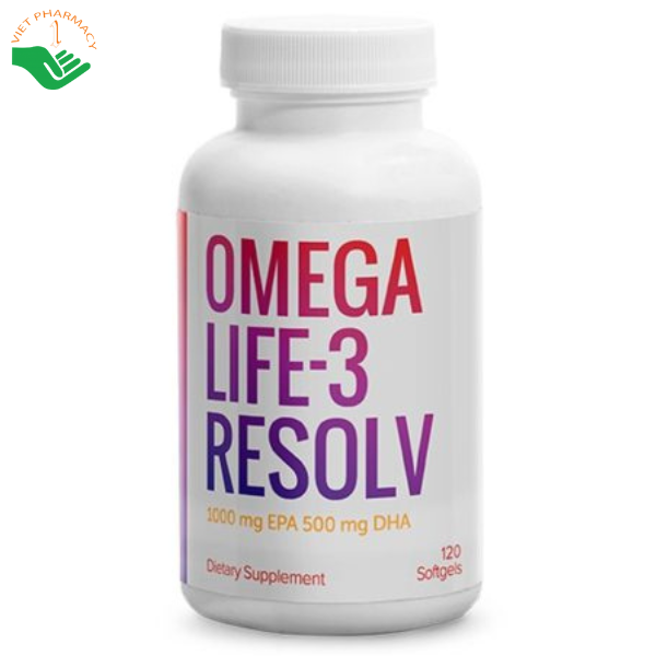 Viên uống Omega Life 3 Resolv Unicity hỗ trợ cải thiện sức khỏe tim mạch