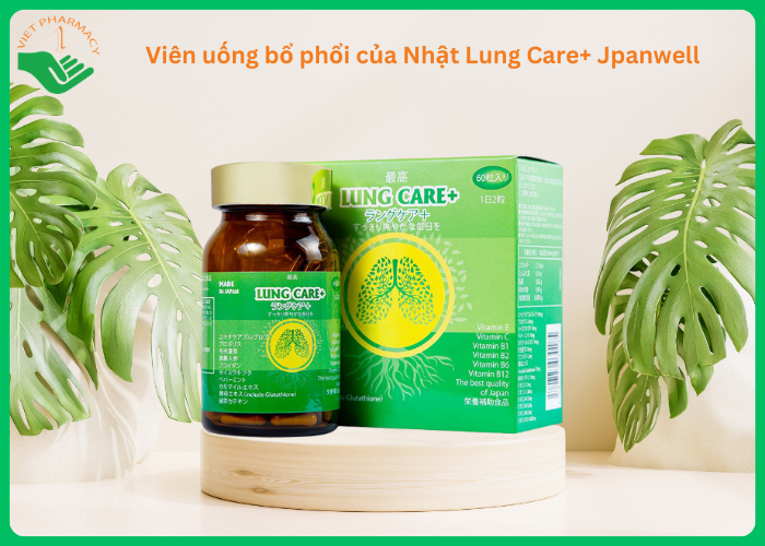 Viên uống bổ phổi của Nhật Lung Care+ Jpanwell